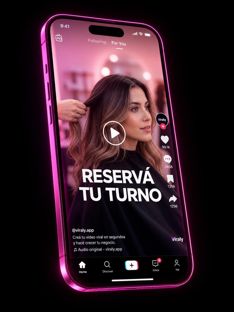 Video generado por Viraly para mostrar en el móvil