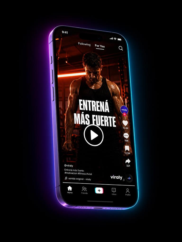 Teléfono con video fitness